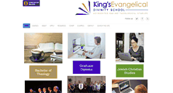 Desktop Screenshot of kingsdivinity.org